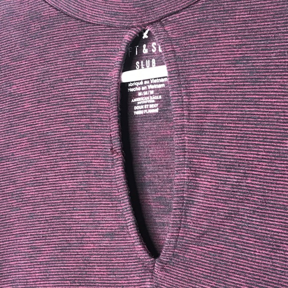 American Eagle | Soft & Sexy Slub Top Sz M - Picture 2 of 6